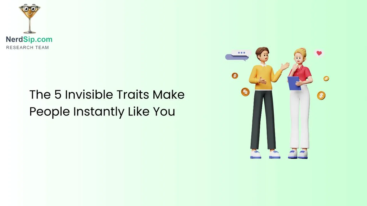 Person in a social setting being warmly received by others, with subtle positive social signals highlighted