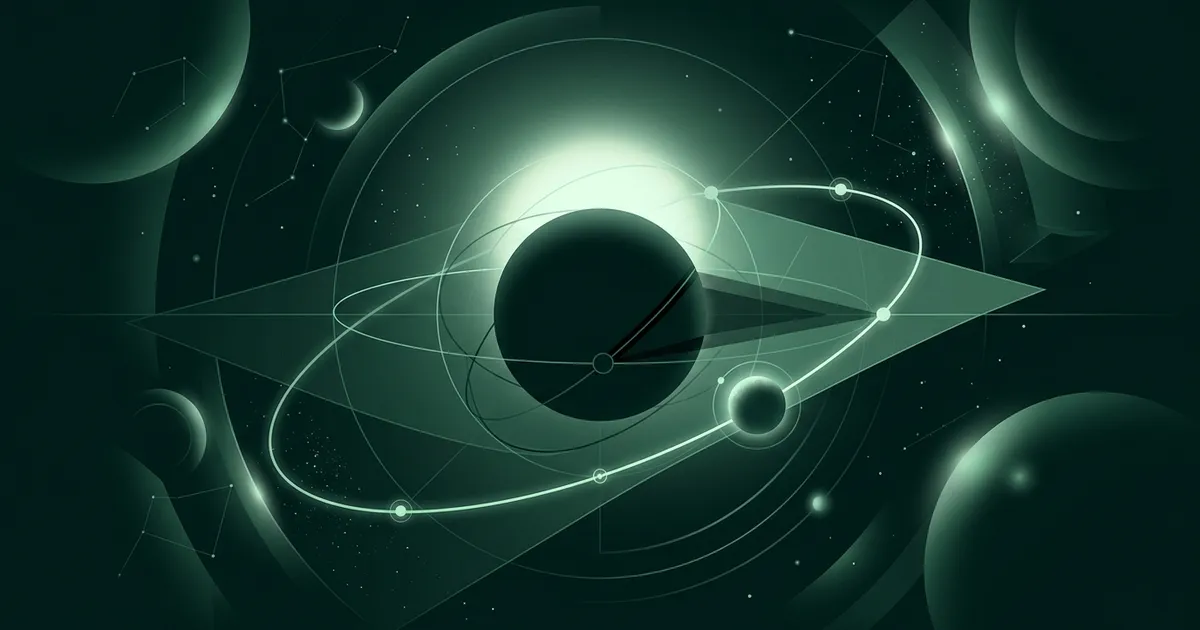 Diagram-style illustration of the Moon casting its umbra and penumbra onto Earth during a solar eclipse