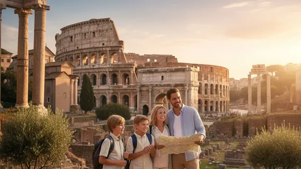 Conquering Rome in a Day with Kids