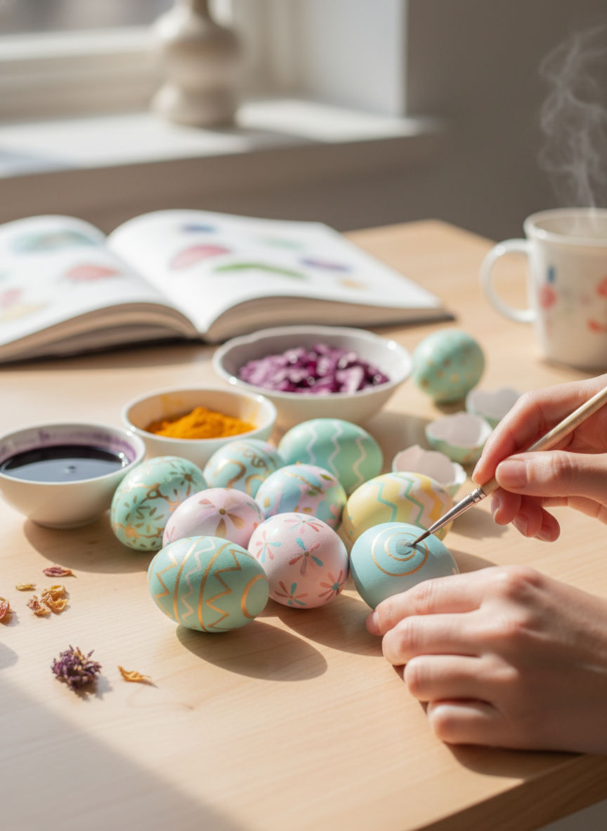 Eier-Kunst: Perfekte Farben für das Osternest - NerdSip Course