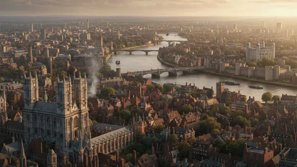 Shadows and Stone: London in 1400