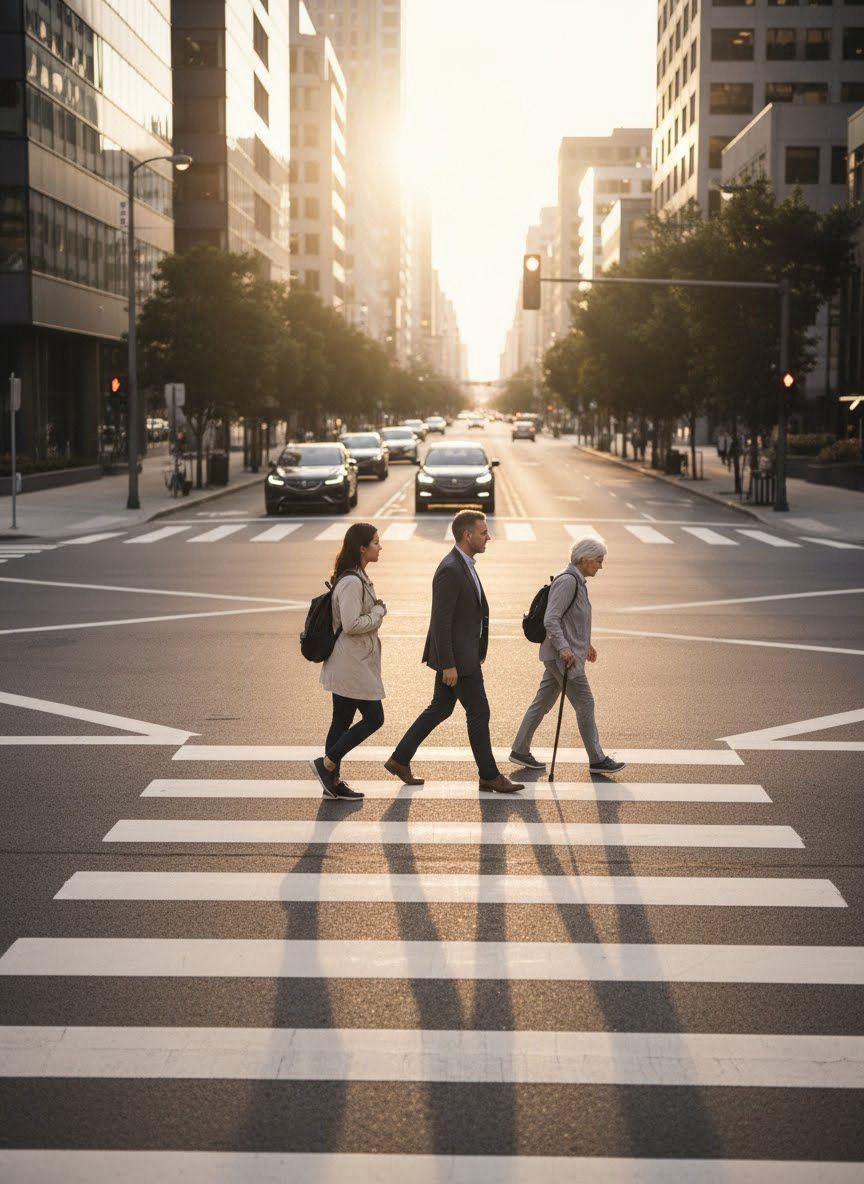 Sicher zu Fuß: Mit Vertrauen über jede Straße - NerdSip Course