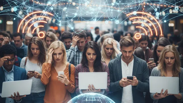 WiFi Meltdown: The Physics of Dead Zones